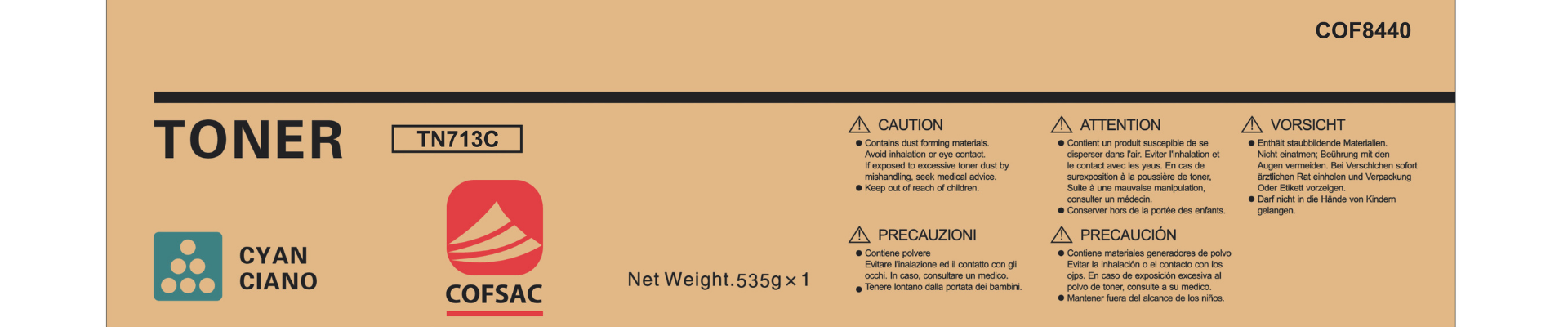 Toner TN713C